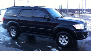 Toyota Sequoia, Vent Visors, Custom Grille