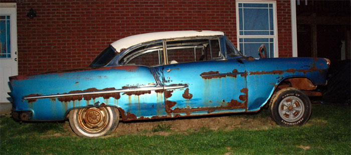 1955 Chevrolet Bel Air two door hard top