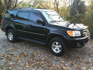 2002 Toyota Sequoia Ivan Stewart Wheels  by Ben Hanks